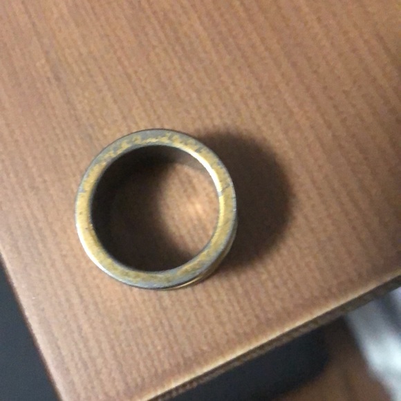 Coach, gold ring, size 6 or 7 - Picture 3 of 5
